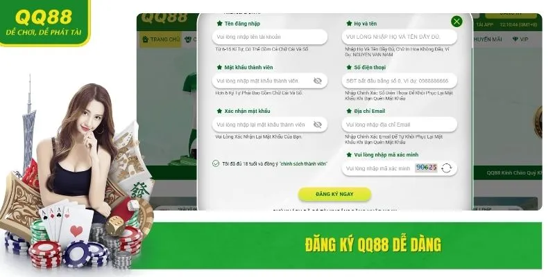 QQ88 CO | Trang Chủ Duy Nhất Nhà Cái QQ88.COM #1 Việt Nam 19 Đăng ký QQ88 dễ dàng